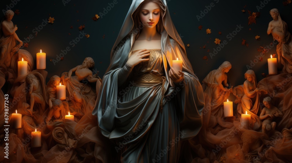 Little Candles Day or Immaculate Conception Eve , Día de las velitas