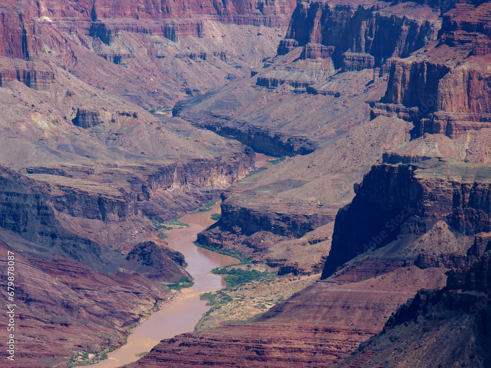 Colorado River through Grand Canyon National Park, Arizona. Colorado River through Grand Canyon National Park, Arizona.