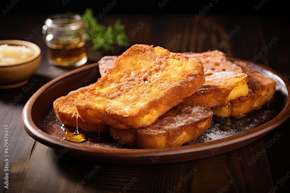 Torrijas is a traditional Spanish dessert Torrijas is a traditional Spanish dessert