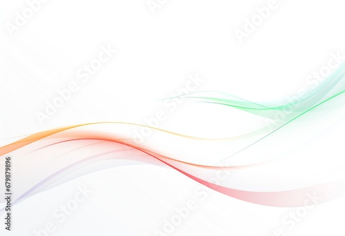 a colorful lines on a white background © Dogaru