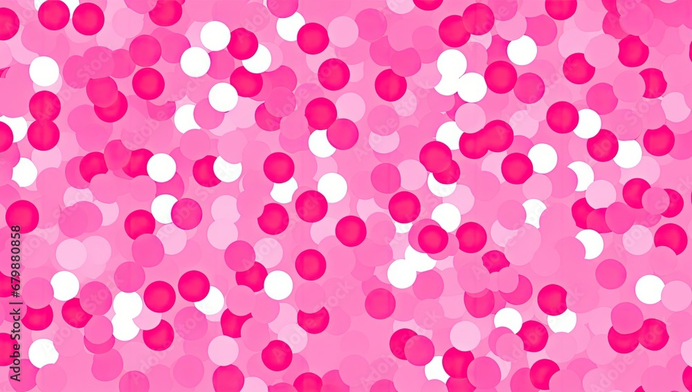 this is a pink retro pattern with dots generative AI