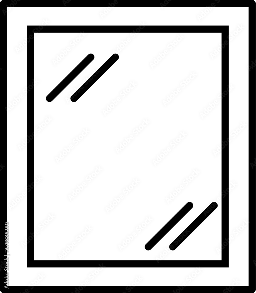 Window Vector Sign for Shops and Stores. Suitable for books, stores, shops. Editable stroke in minimalistic outline style. Symbol for design Window Vector Sign for Shops and Stores. Suitable for books, stores, shops. Editable stroke in minimalistic outline style. Symbol for design