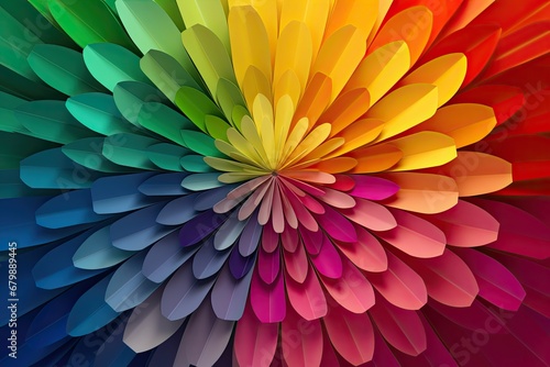 Stylish Colored Backdrop: The Color Wheel Finale