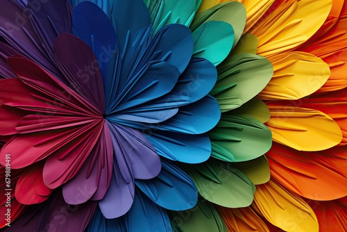 Colored Stylish Backdrop: Vibrant Visuals in the Color Wheel