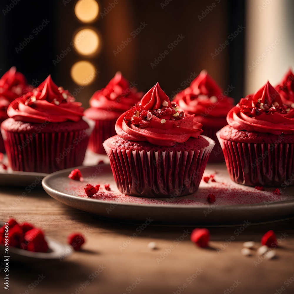 Red Velvet Cupcakes - Decadent and Velvety Delights