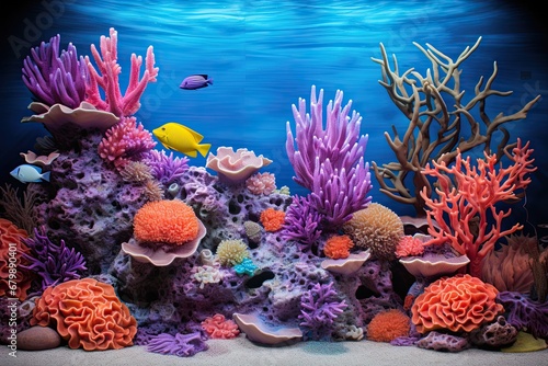 Coral Reef Dreams: A Tropical Paradise of Vibrant Coral Colors