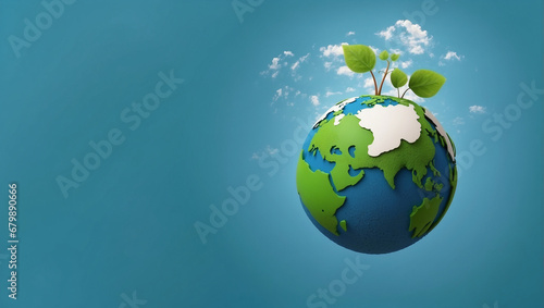 World environment and earth day concept, backdrop with copy space