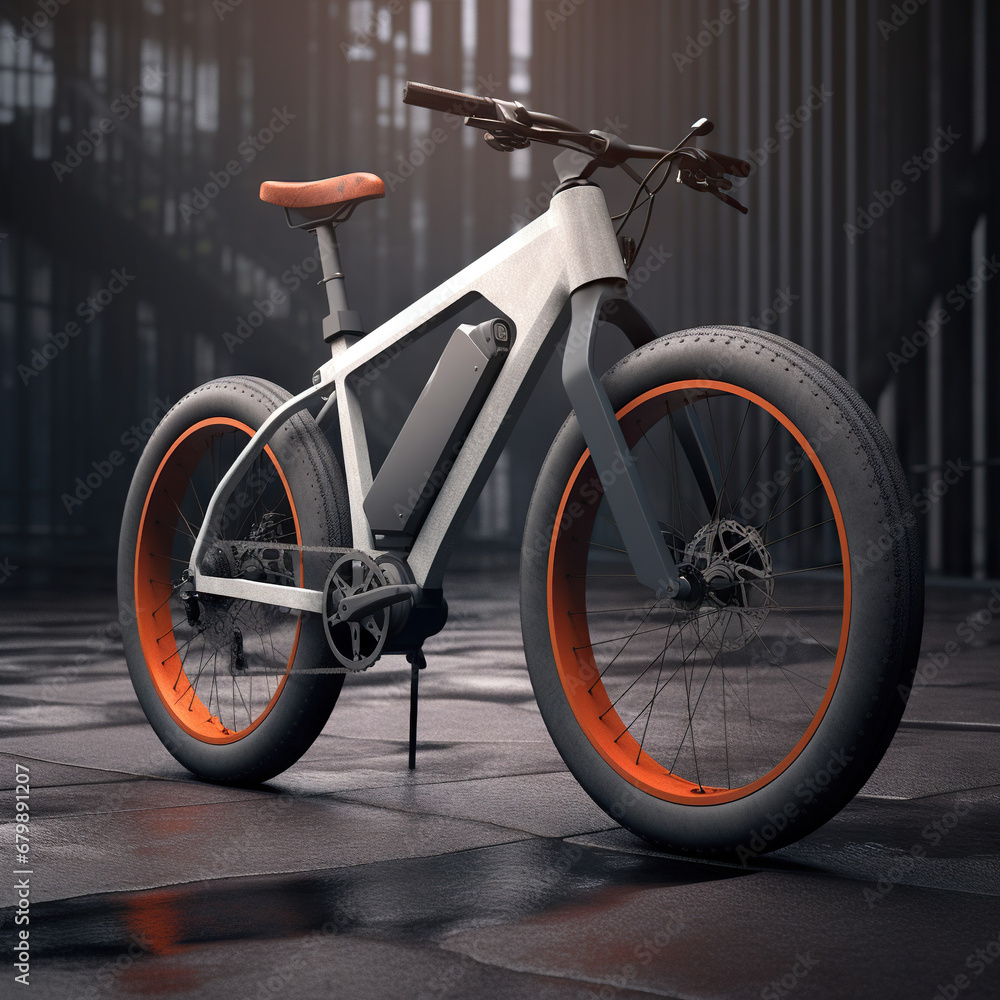  minimalist e-bike urban and Scandinavian concept HD.