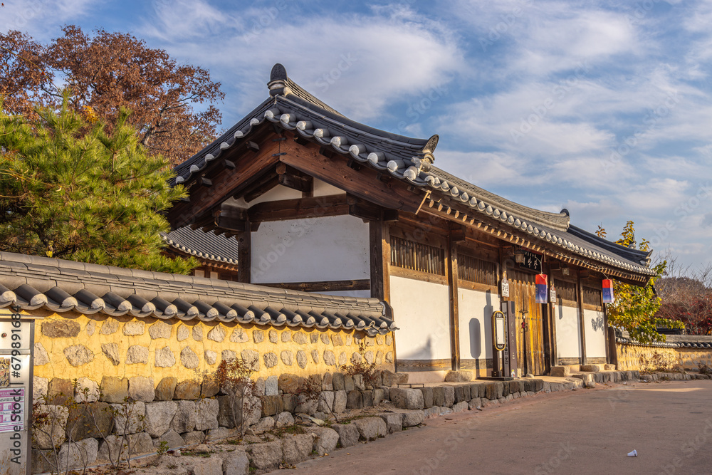 Gyeongju, South Korea - November 20 2023 Gyeongju, South Korea - November 20 2023