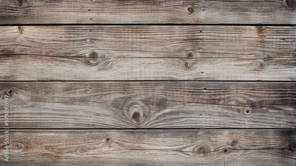 An outdoor shot of an aged and weathered wood grain-textured wall, showcasing the natural and rustic appearance of the wood pattern.