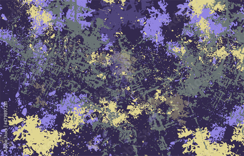 Abstract grunge texture splash multicolor