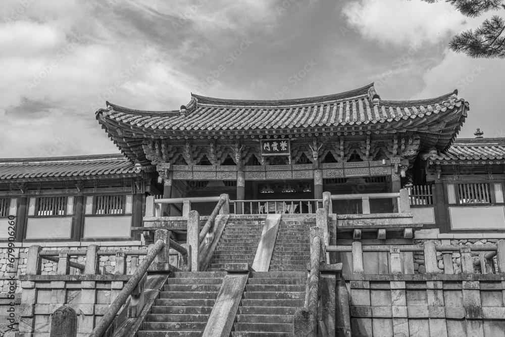 Gyeongju, South Korea - November 20 2023 Gyeongju, South Korea - November 20 2023