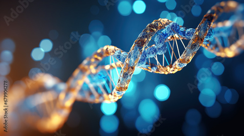 dna helix, Spiral DNA Helix Strand Structure Illustration, Molecular Biology Concept © Amika Studio