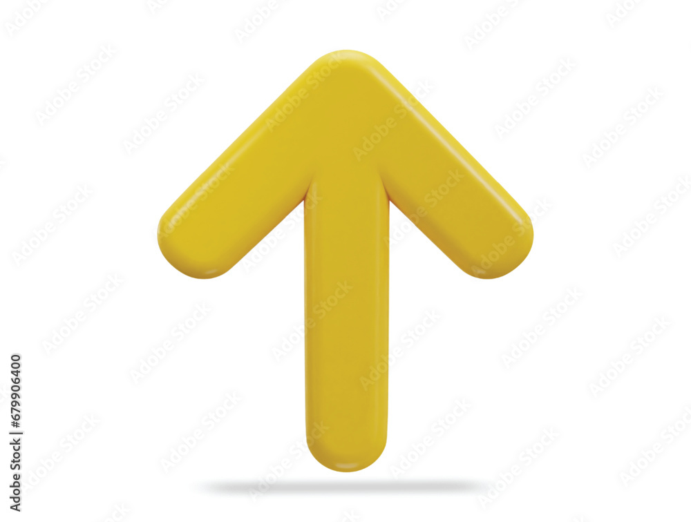 3d up arrow icon vector illustration 3d up arrow icon vector illustration