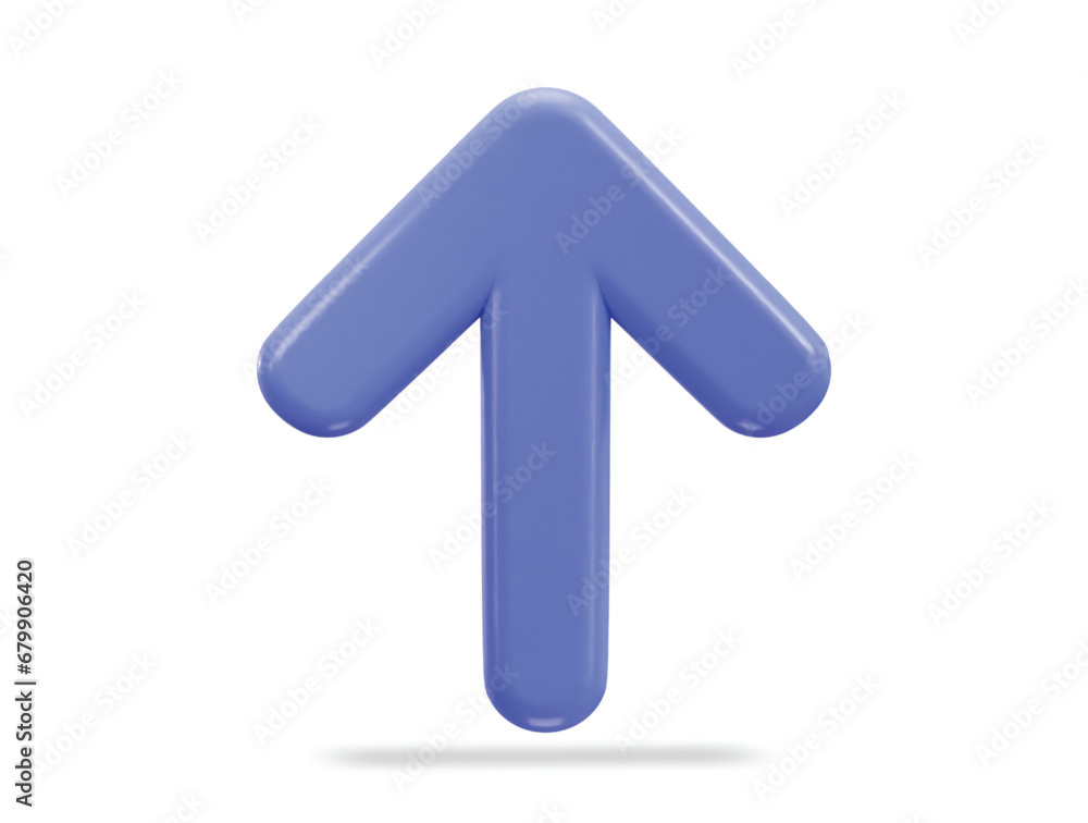 3d up arrow icon vector illustration 3d up arrow icon vector illustration