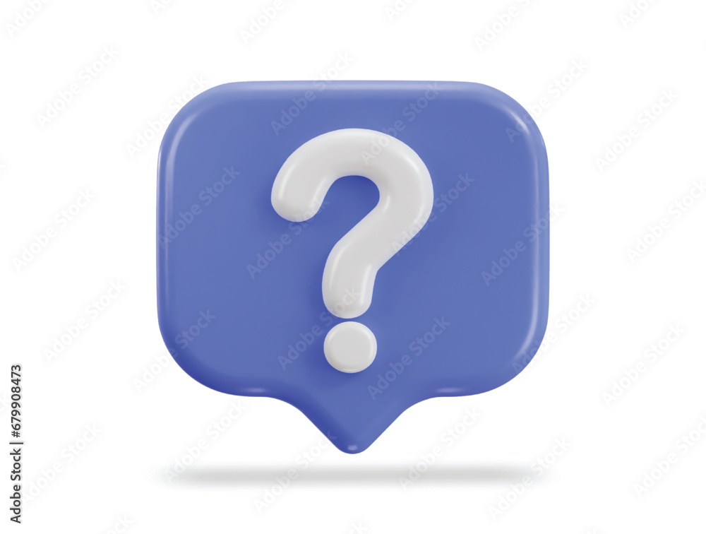 3d frequently asked questions faq icon isolated on 3d render illustration 3d frequently asked questions faq icon isolated on 3d render illustration
