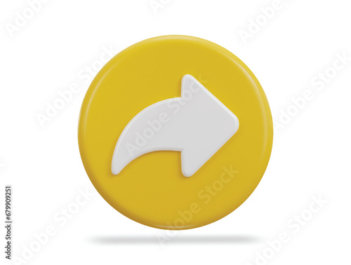 Share symbol on social media share button icon vector illustration