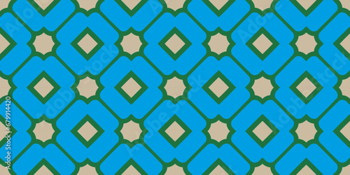 Abstract shape , geometric motif basic pattern continuous background.