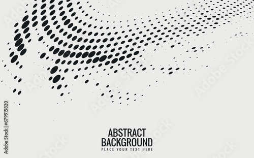 Dark stylish dot abstract design background