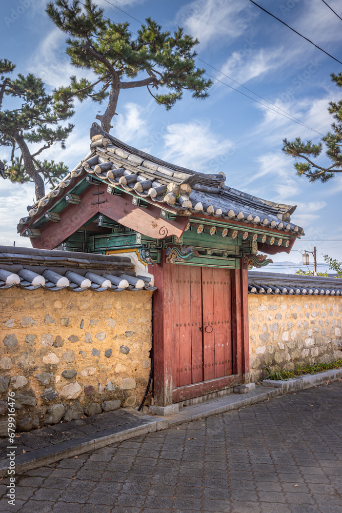 Gyeongju, South Korea - November 20 2023 Gyeongju, South Korea - November 20 2023