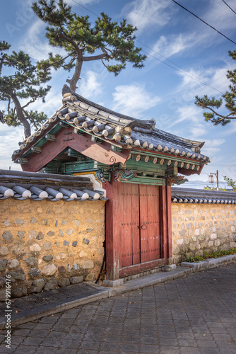 Gyeongju  South Korea - November 20 2023  Daereungwon Tomb Complex 