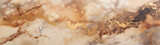 Marble pattern with a flowing feel of black, gold, white and brown, 32:9 ratio