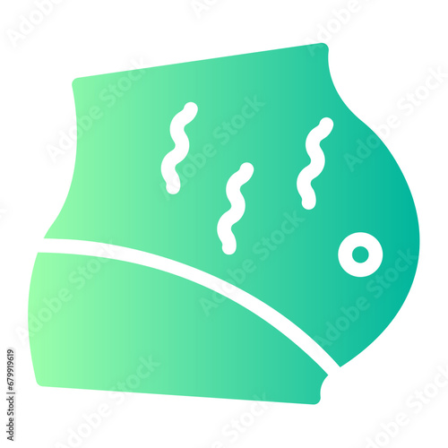 stretch marks Gradient icon