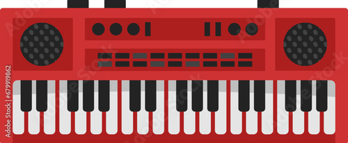 Piano Keyboard Music Instrument Illustration