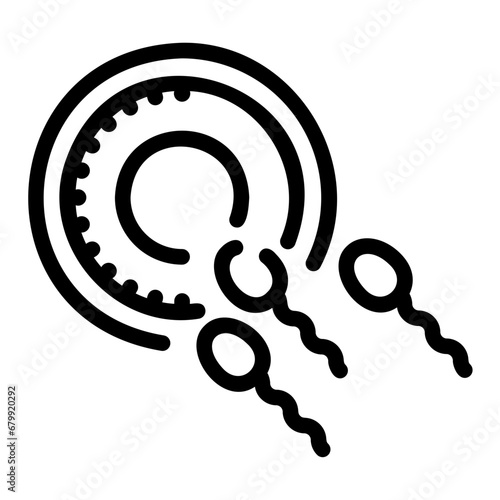 fertilization Line Icon