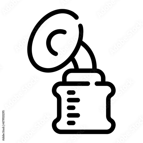 breast pump Line Icon