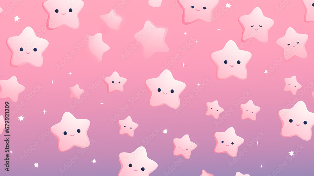 Little stars abstract poster web page PPT background, seamless pattern, business background