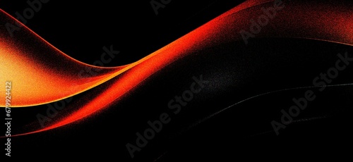 orange black wavy gradient background with grain and noise texture for header poster banner backdrop design