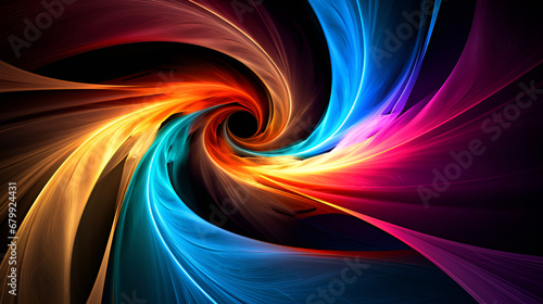 abstract fractal design | generative AI