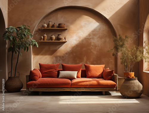 living interior with sofa © lichaoshu