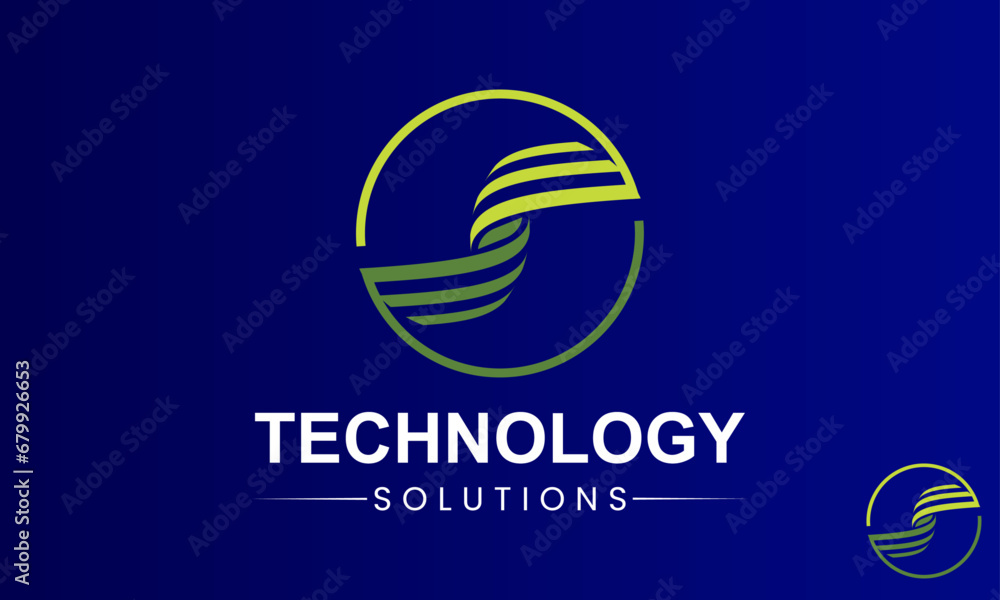 Technology Letter S Logo Design Template. Initial Letter S Logo. Technology Letter S Logo Design Template. Initial Letter S Logo.