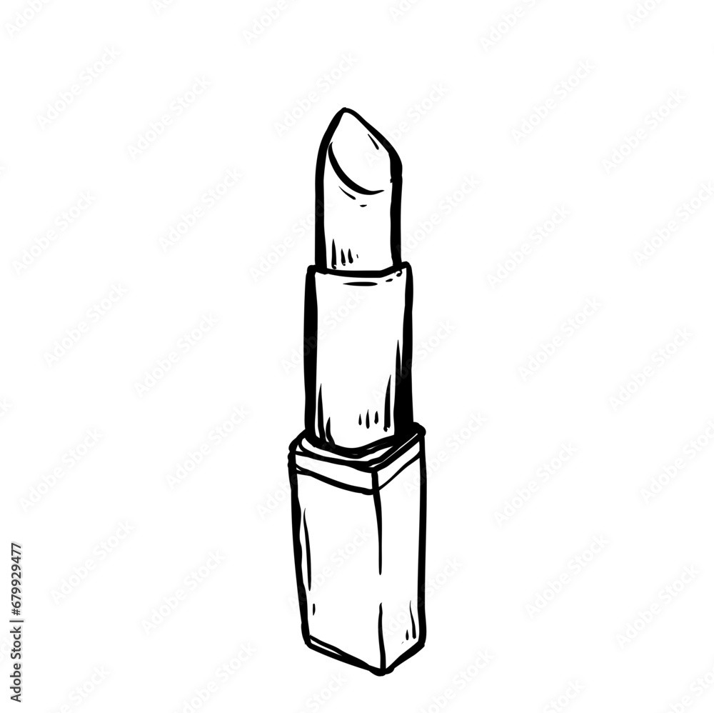 lipstick hand drawn lipstick hand drawn
