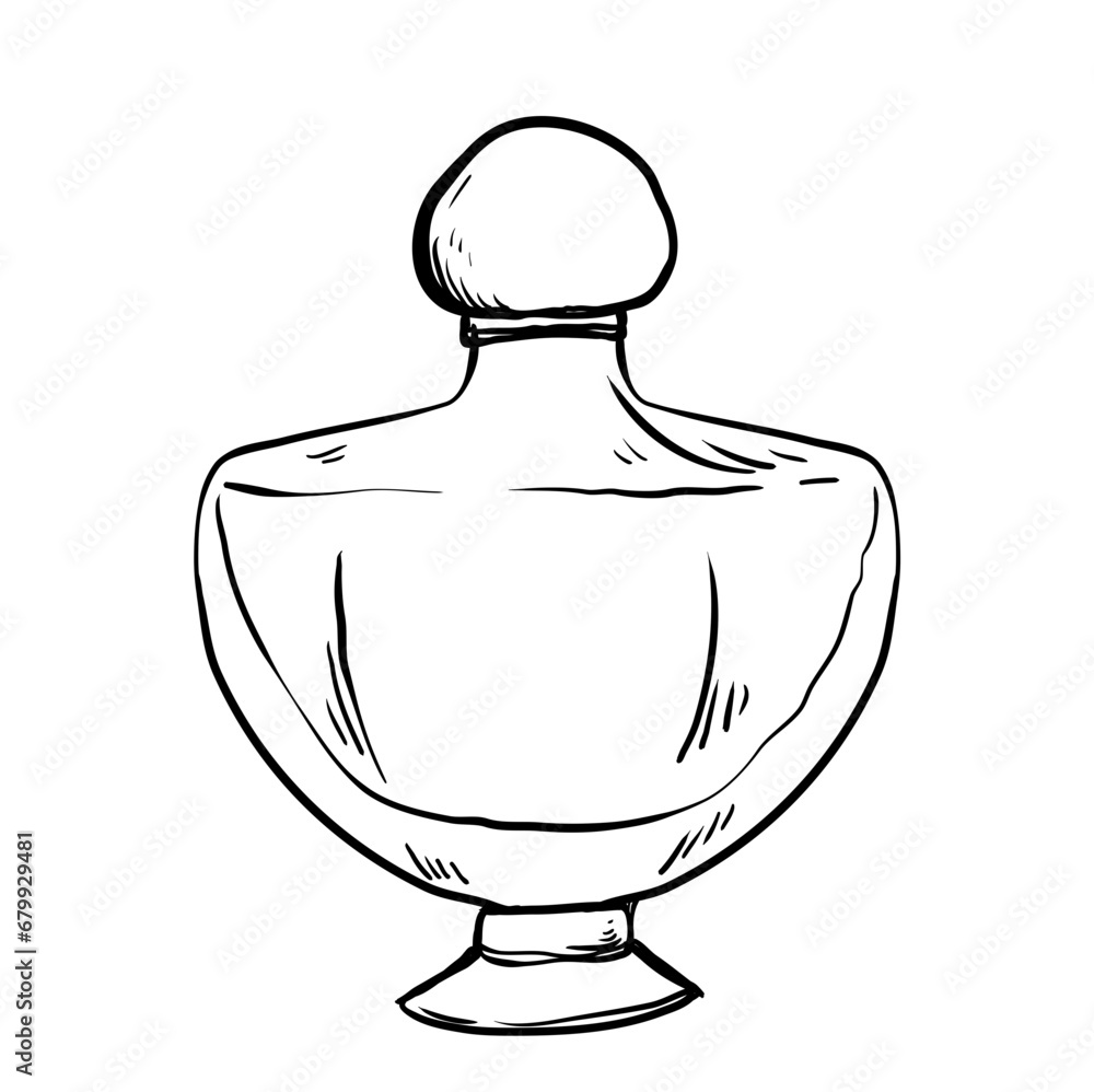 parfume hand drawn parfume hand drawn