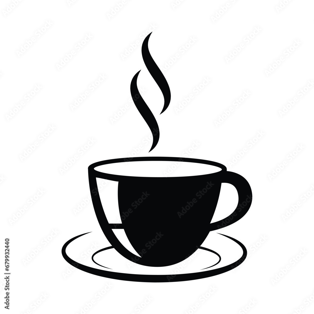 coffee cup vector logo template coffee cup vector logo template