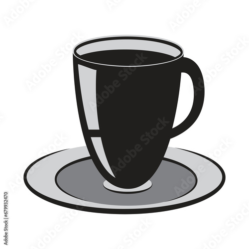 coffee cup vector logo template