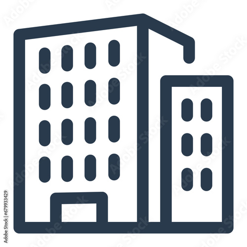 Luxurious Condo Living Space Icon