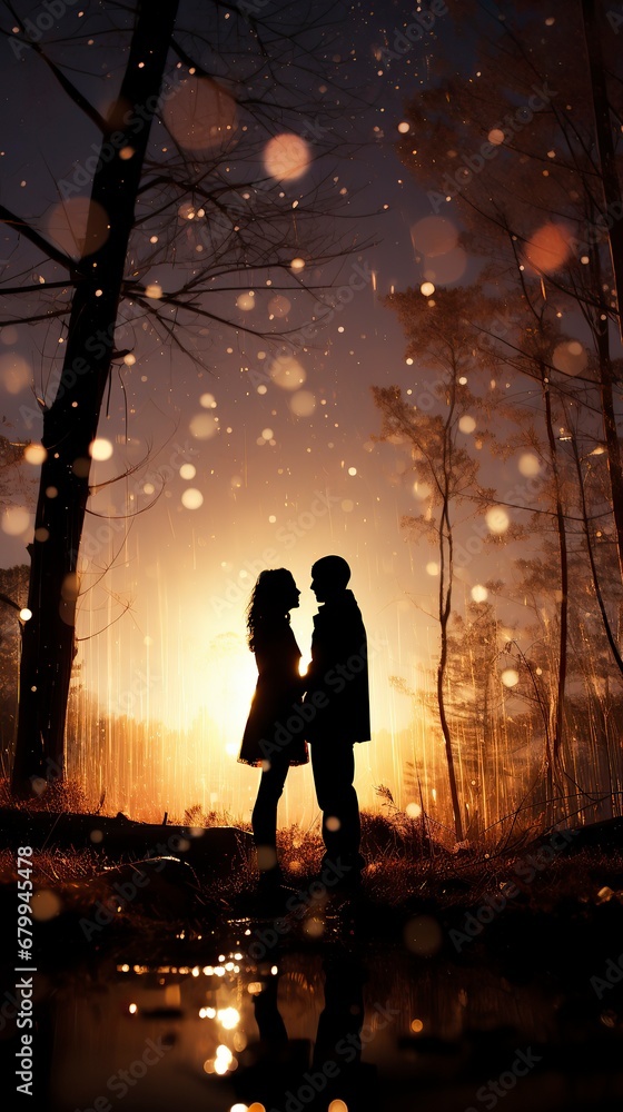 A couple embracing in a field of flowers, valentine’s Day, Valentines Date, A couple embracing in a field of flowers, valentine’s Day, Valentines Date,