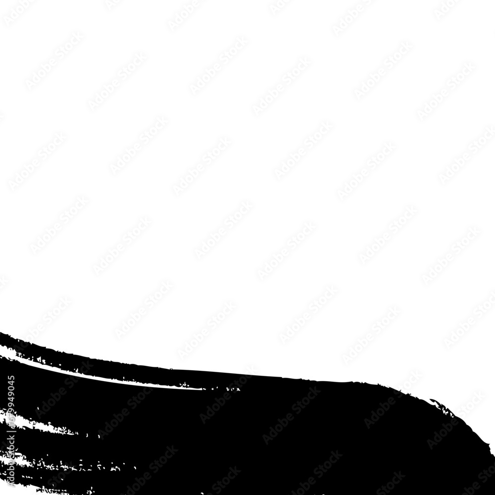 Brush Frame Footer Brush Frame Footer