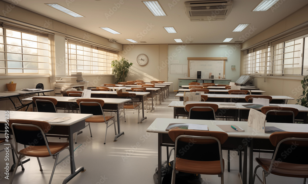 classroom interior classroom interior