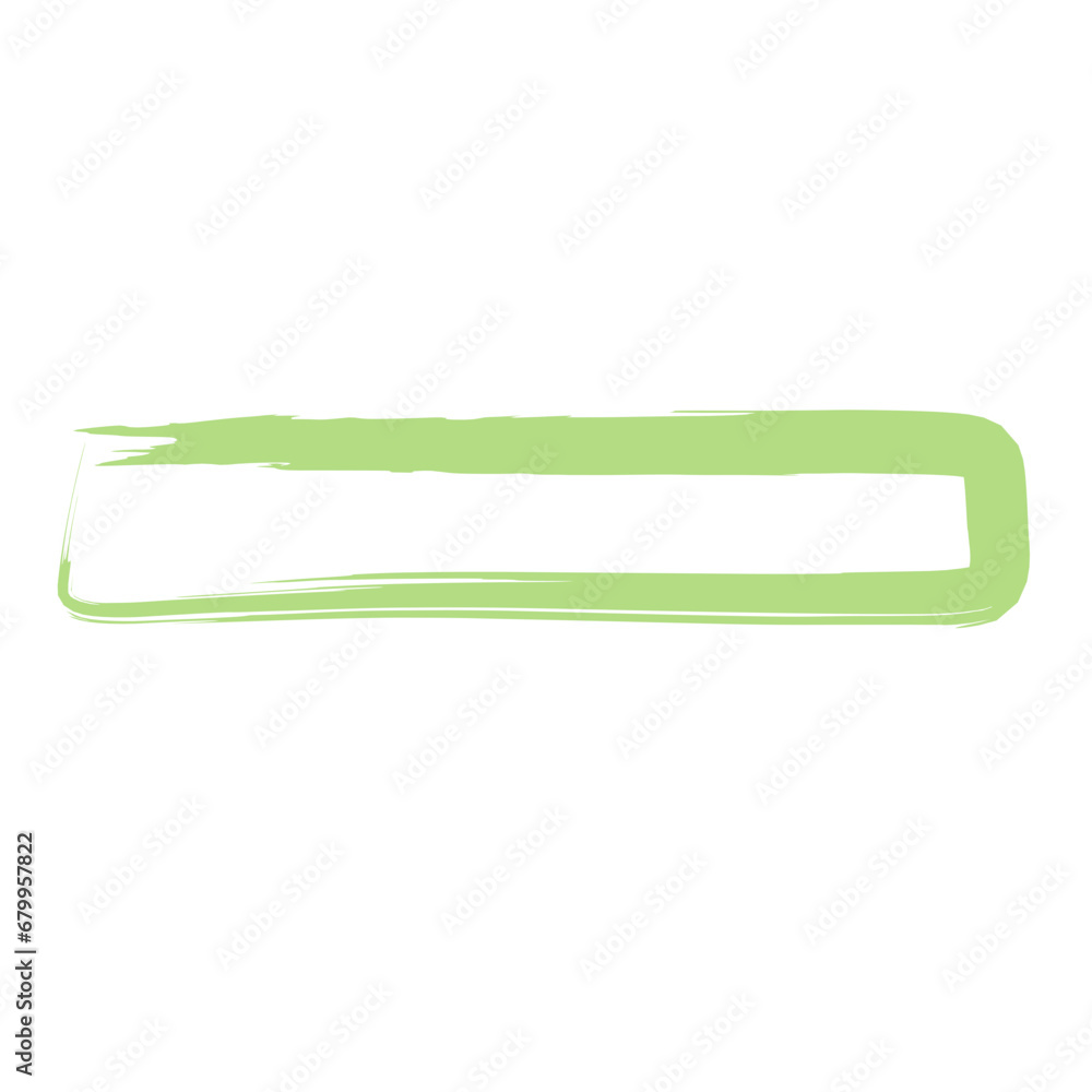 Obraz premium green highlight marker