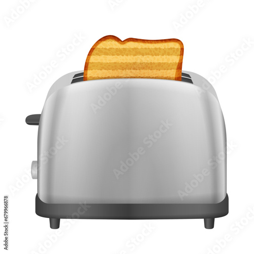 Toaster with bread