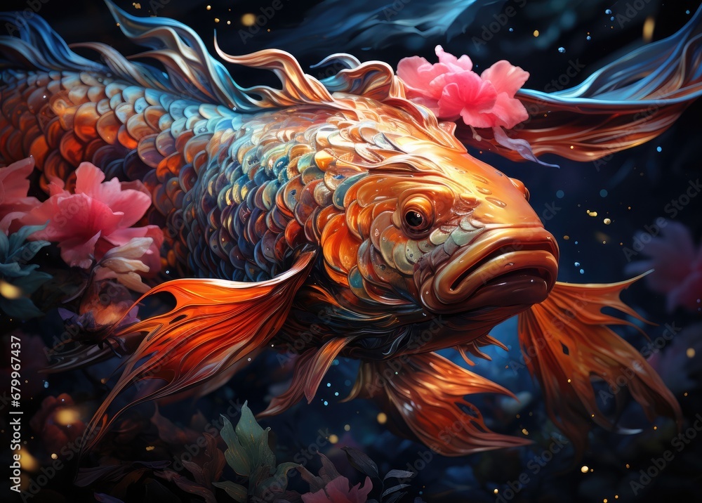 fish swimming in aquarium fish swimming in aquarium
