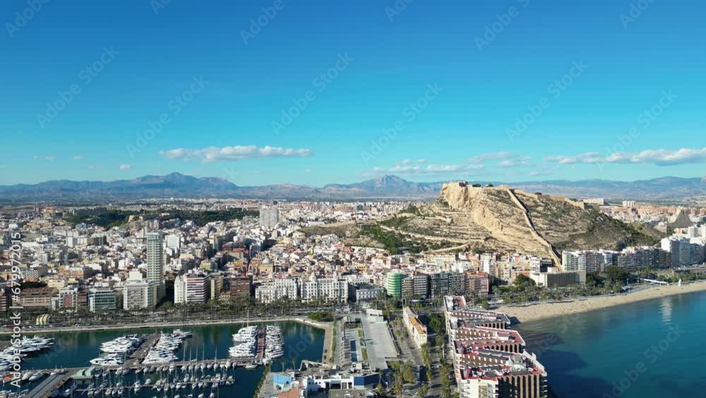 Vuelo sobre Alicante: Mar, Castillo de Santa Bárbara y Más Vuelo sobre Alicante: Mar, Castillo de Santa Bárbara y Más