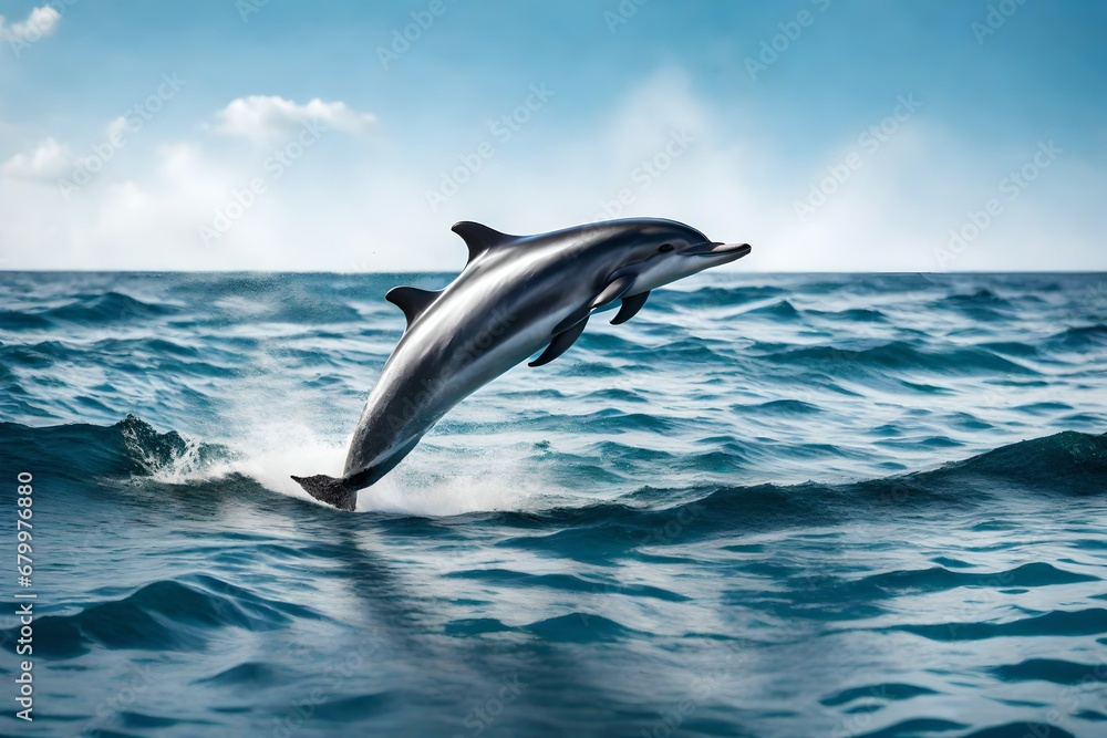 dolphin in the sea