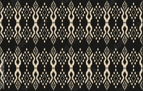Wallpaper Mural Ethnic abstract ikat art. Aztec ornament print. geometric ethnic pattern seamless  color oriental.  Design for background ,curtain, carpet, wallpaper, clothing, wrapping, Batik, vector illustration. Torontodigital.ca