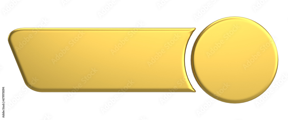3D button. Empty button. 3D illustration. 3D button. Empty button. 3D illustration.
